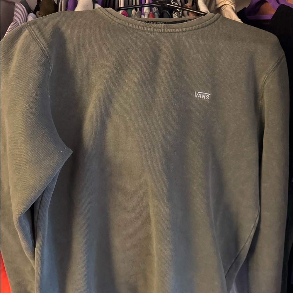 Vans Green Crewneck Sweatshirt